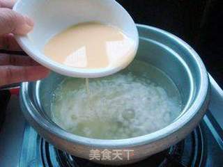 玉米蛋花粥的做法步骤:5