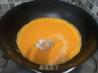 奶香海鲜南瓜山药羹的做法步骤:7