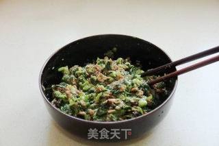 肉末青菜包子的做法步骤:6
