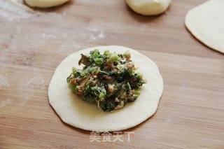 肉末青菜包子的做法步骤:9