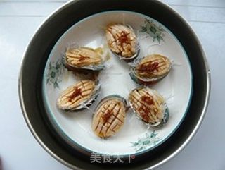 XO酱蒸鲍鱼的做法步骤:7