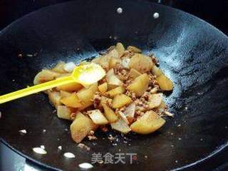 肉末白萝卜的做法步骤:9