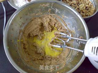 核桃巧克力板的做法步骤:4