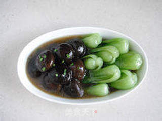 【香菇菜心】--- 简单的食材、鲜美的味道的做法步骤:10
