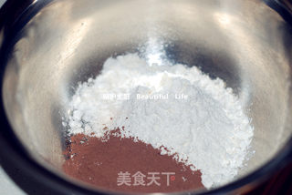 巧克力戚风--送给深秋一抹温柔的做法步骤:5