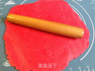 玫瑰花饼干的做法步骤:7