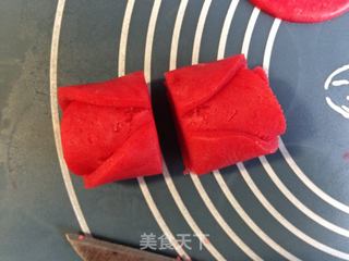 玫瑰花饼干的做法步骤:10