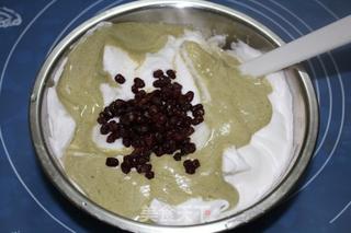 蜜豆抹茶戚风杯的做法步骤:7