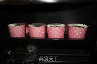 蜜豆抹茶戚风杯的做法步骤：11