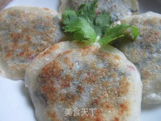 肉末咸菜煎饺的做法步骤：8