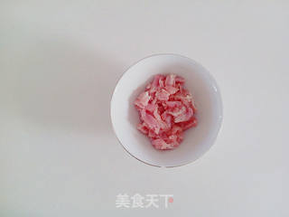 滑炒肉丝竹升面的做法步骤:3