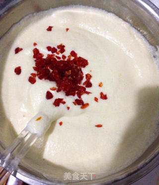 完美下午茶,小清新的——圣女果蛋糕卷的做法步骤:8