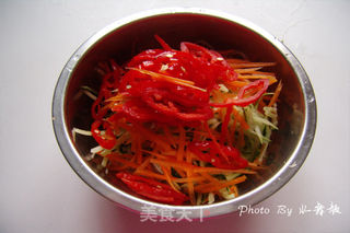 【芥茉金针菇】的做法步骤:5