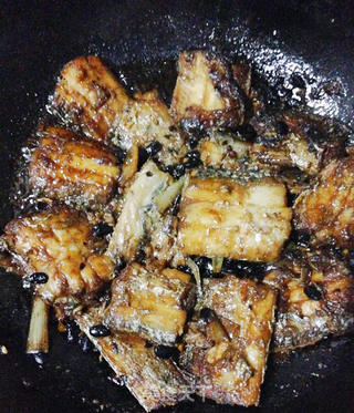 豆豉酥带鱼的做法步骤:11