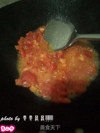 番茄蛋花汤的做法步骤:2
