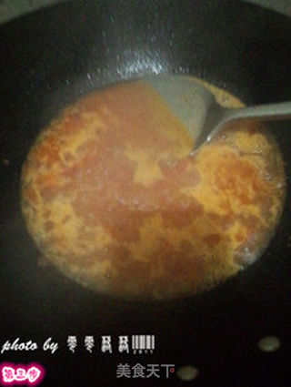 番茄蛋花汤的做法步骤:3