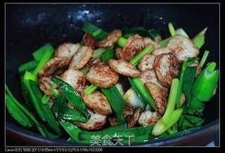 芹菜蒜苗爆炒肉卷的做法步骤：7
