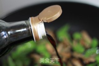 香菇炒荷兰豆的做法步骤：5