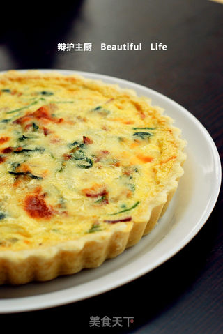 培根菠菜奶油塔--法国家庭料增色你周末的Brunch的做法步骤:15