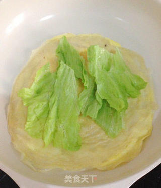 三文鱼杂粮煎饼的做法步骤:10