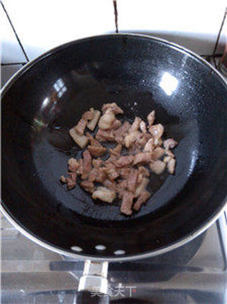 茭白炒肉丝的做法步骤:4
