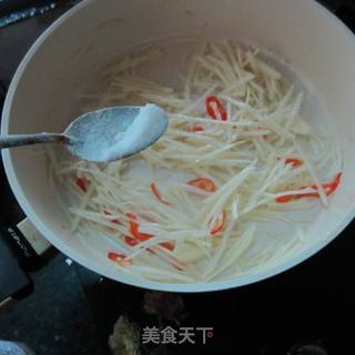 醋溜土豆丝的做法步骤：5