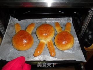 超萌兔子面包的做法步骤:9