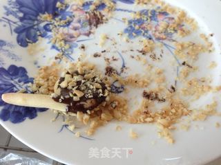 巧克力花生碎棒棒饼干的做法步骤:9