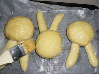 超萌兔子面包的做法步骤:8