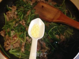 【羊肉酱炒香菜】的做法步骤:7