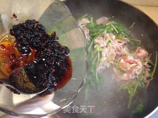 【羊肉酱炒香菜】的做法步骤:5