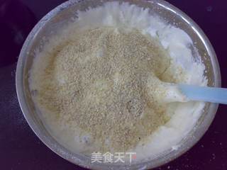 胚芽海绵蛋糕的做法步骤:5