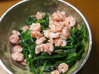 虾仁菠菜沙拉的做法步骤:5