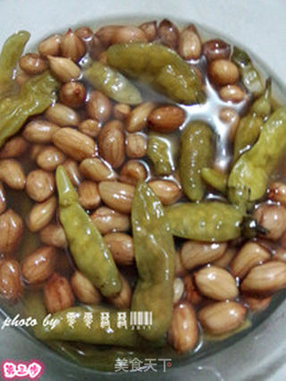 泡椒花生——酌酒小菜的做法步骤:3