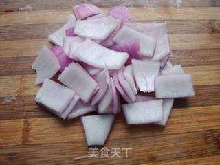 洋葱木耳烧南瓜的做法步骤:3