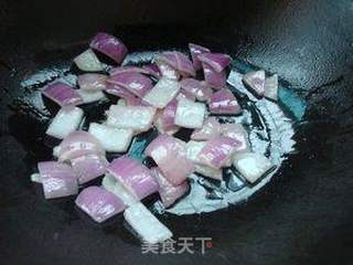 洋葱木耳烧南瓜的做法步骤:4
