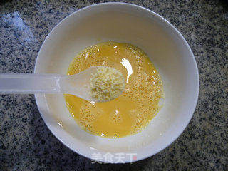 油豆腐鸡蛋羹的做法步骤：6