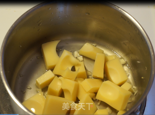 Fondue au fromage 芝士（奶酪）火锅的做法步骤：5