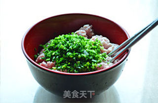 脆皮韭菜饺的做法步骤:3
