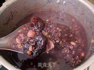 暖胃养生粥-------【香糯八宝粥】的做法步骤:8