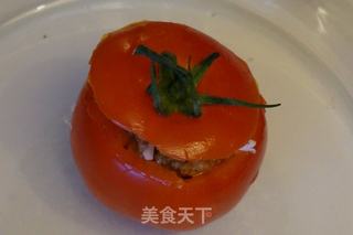 牛肉番茄盅 Tomates farcies的做法步骤：8