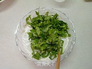 火腿肠素饼沙拉的做法步骤:6