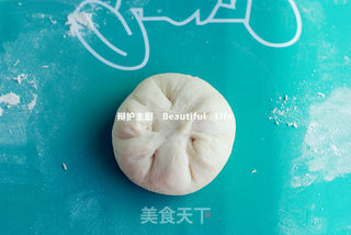 椰香菊花包的做法步骤:8
