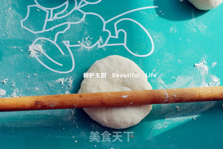 椰香菊花包的做法步骤:9