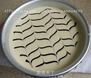 大理石纹轻乳酪蛋糕的做法步骤:9
