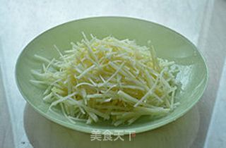 黑胡椒土豆丝的做法步骤:3