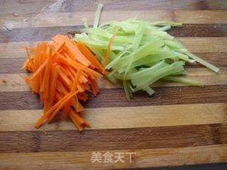 白菜拌豆腐丝的做法步骤:4