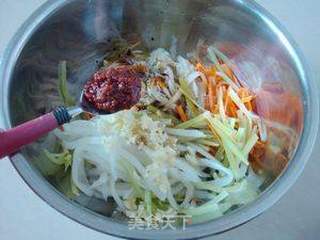 白菜拌豆腐丝的做法步骤:6