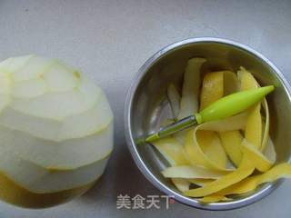 清热降火---自制蜂蜜柚子茶的做法步骤:2