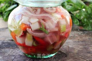 爽脆可口---跳水泡菜的做法步骤:11